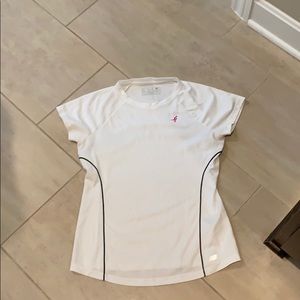 New Balance breast cancer running shirt